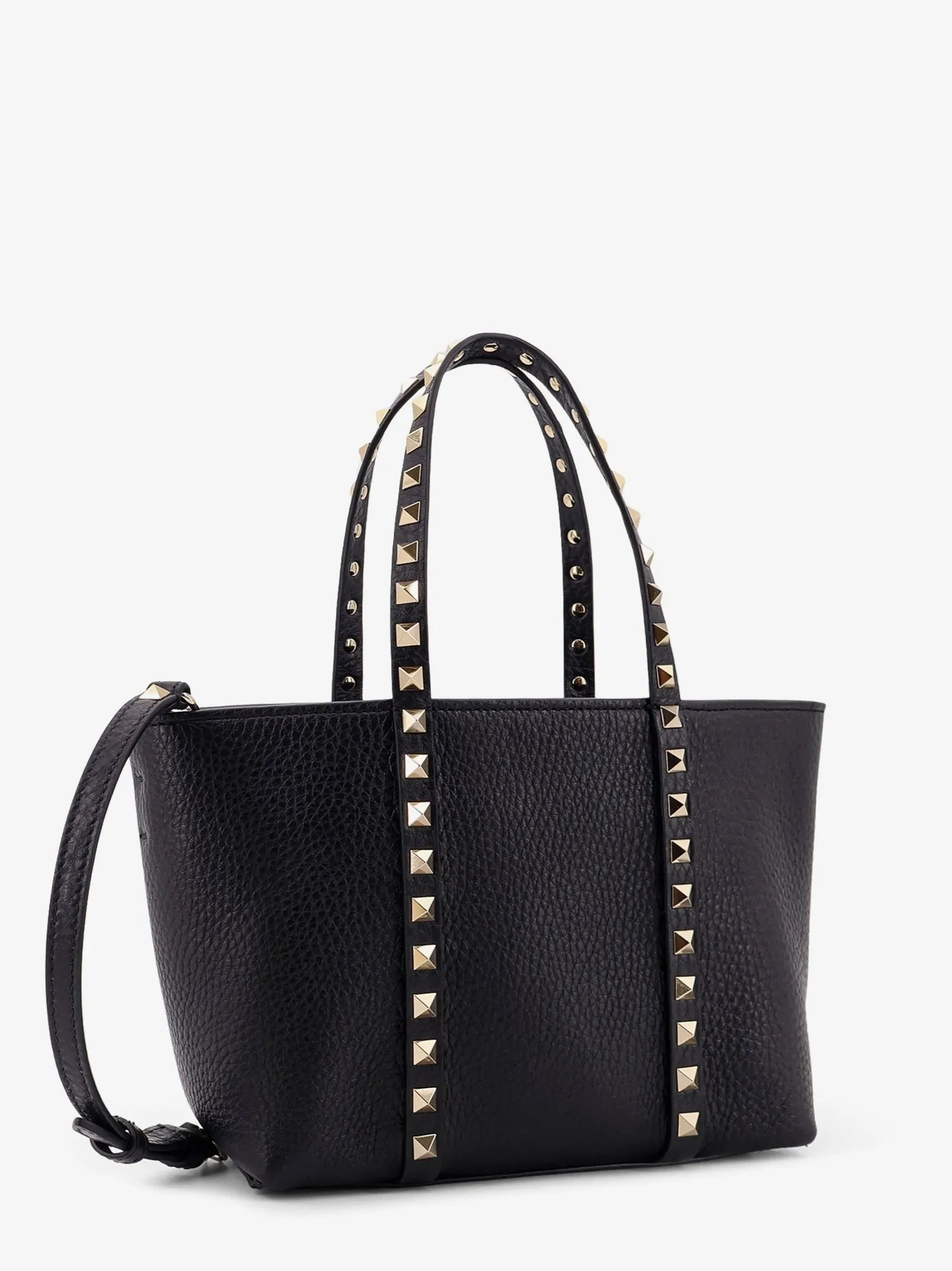 Valentino Garavani Valentino Garavani Rockstud leather shopping bag sold by Siebentaschen product image thumbnail 3