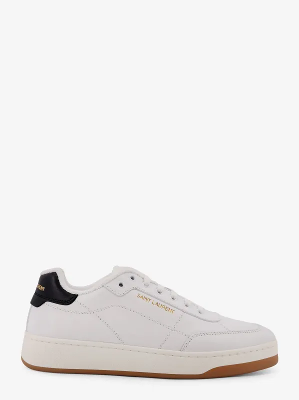 Saint Laurent Leather Sneakers sold by Siebentaschen