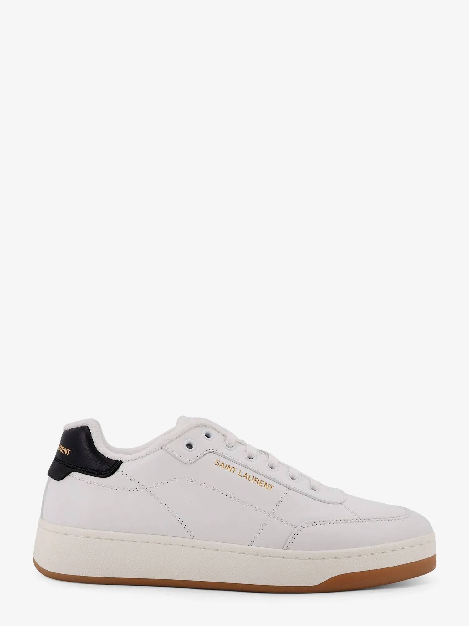 Saint Laurent Leather Sneakers sold by Siebentaschen