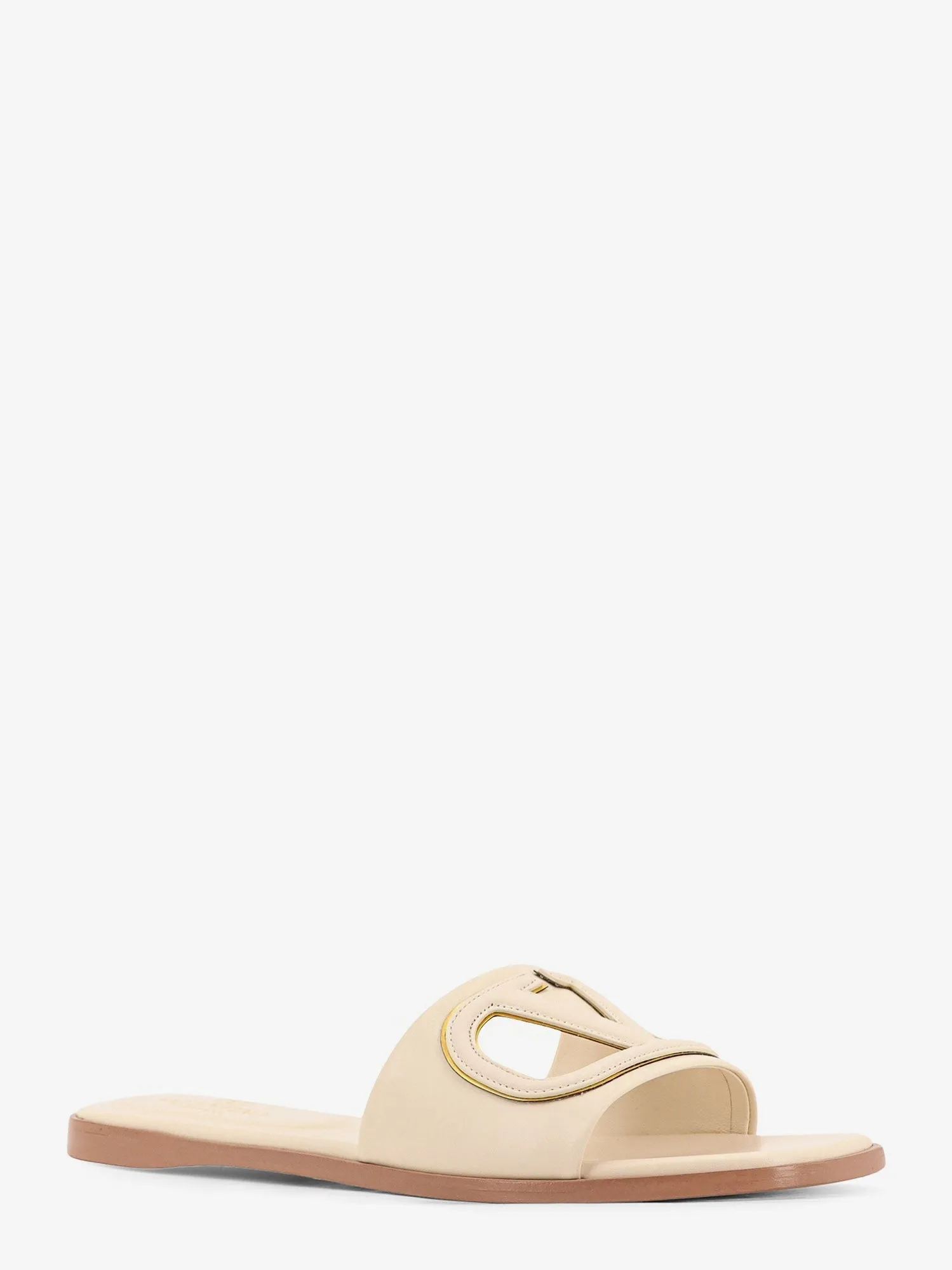 Valentino Garavani Vlogo cut-out leather slides sold by Siebentaschen product image thumbnail 2