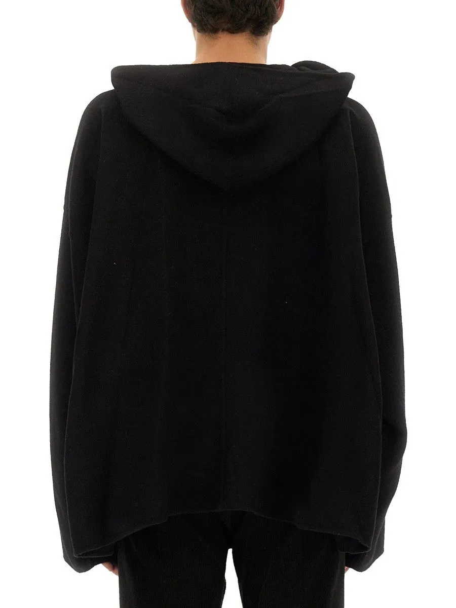 RICK OWENS HOODED CAFTAN sold by Siebentaschen