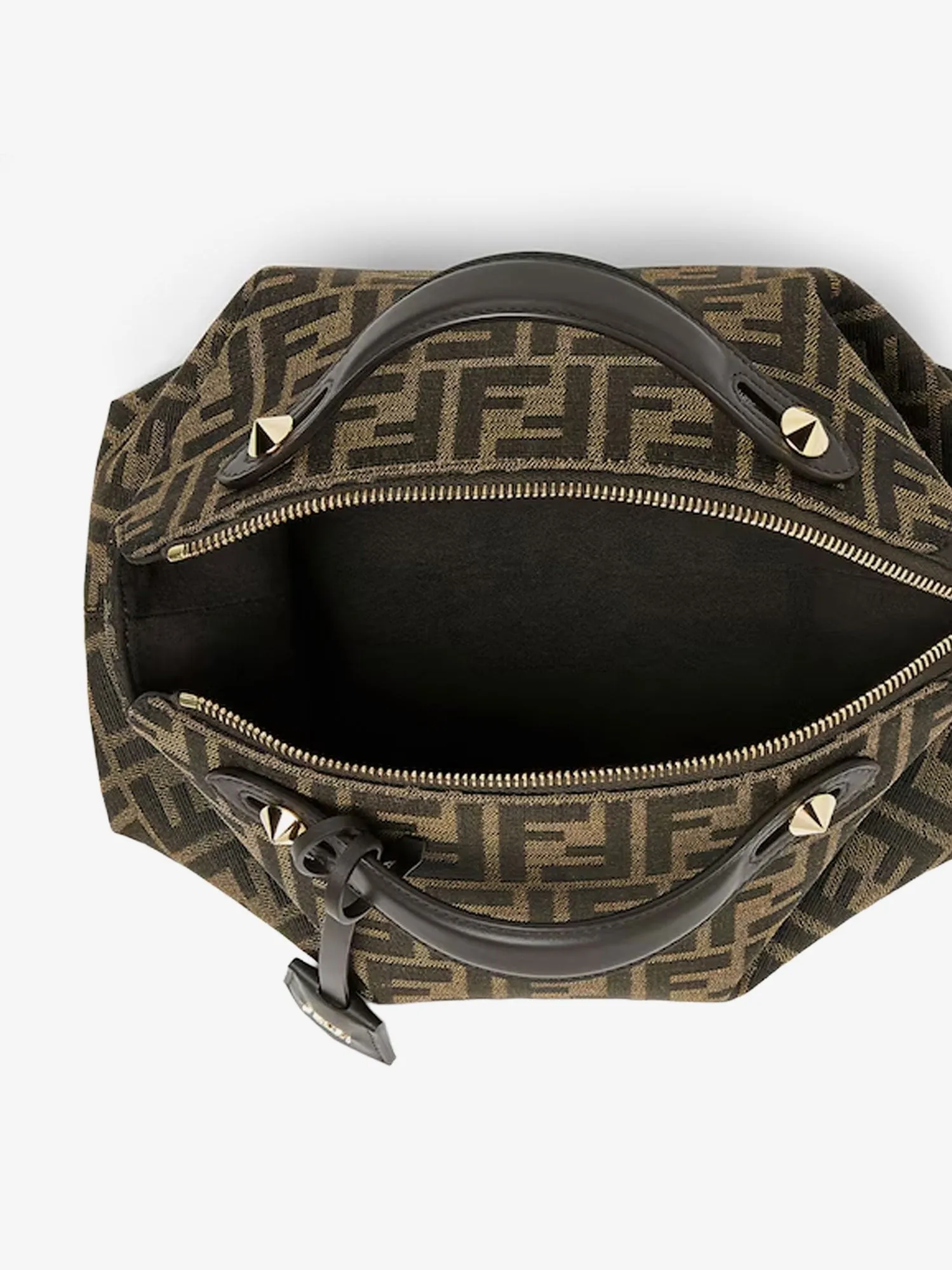 Fendi By The Way Soft Medium FF jacquard fabric and leather sold by Siebentaschen product image thumbnail 4