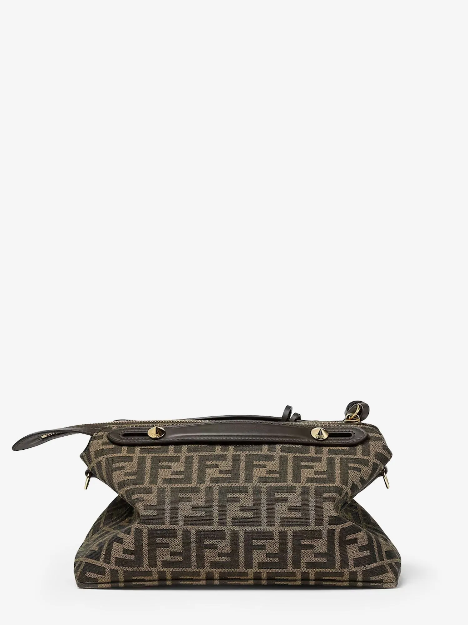 Fendi By The Way Soft Medium FF jacquard fabric and leather sold by Siebentaschen product image thumbnail 2