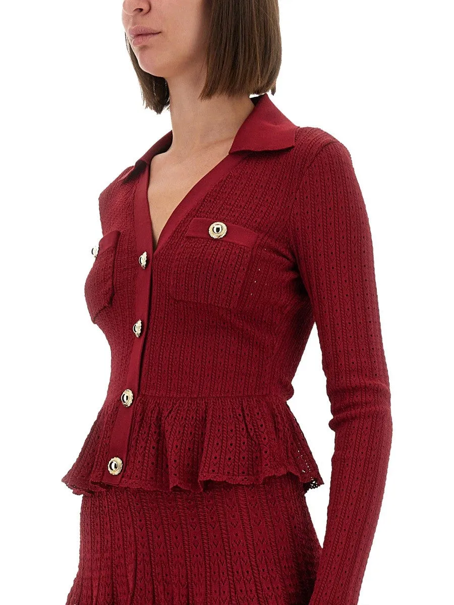 SELF-PORTRAIT PERFORATED KNIT DRESS sold by Siebentaschen product image thumbnail 4