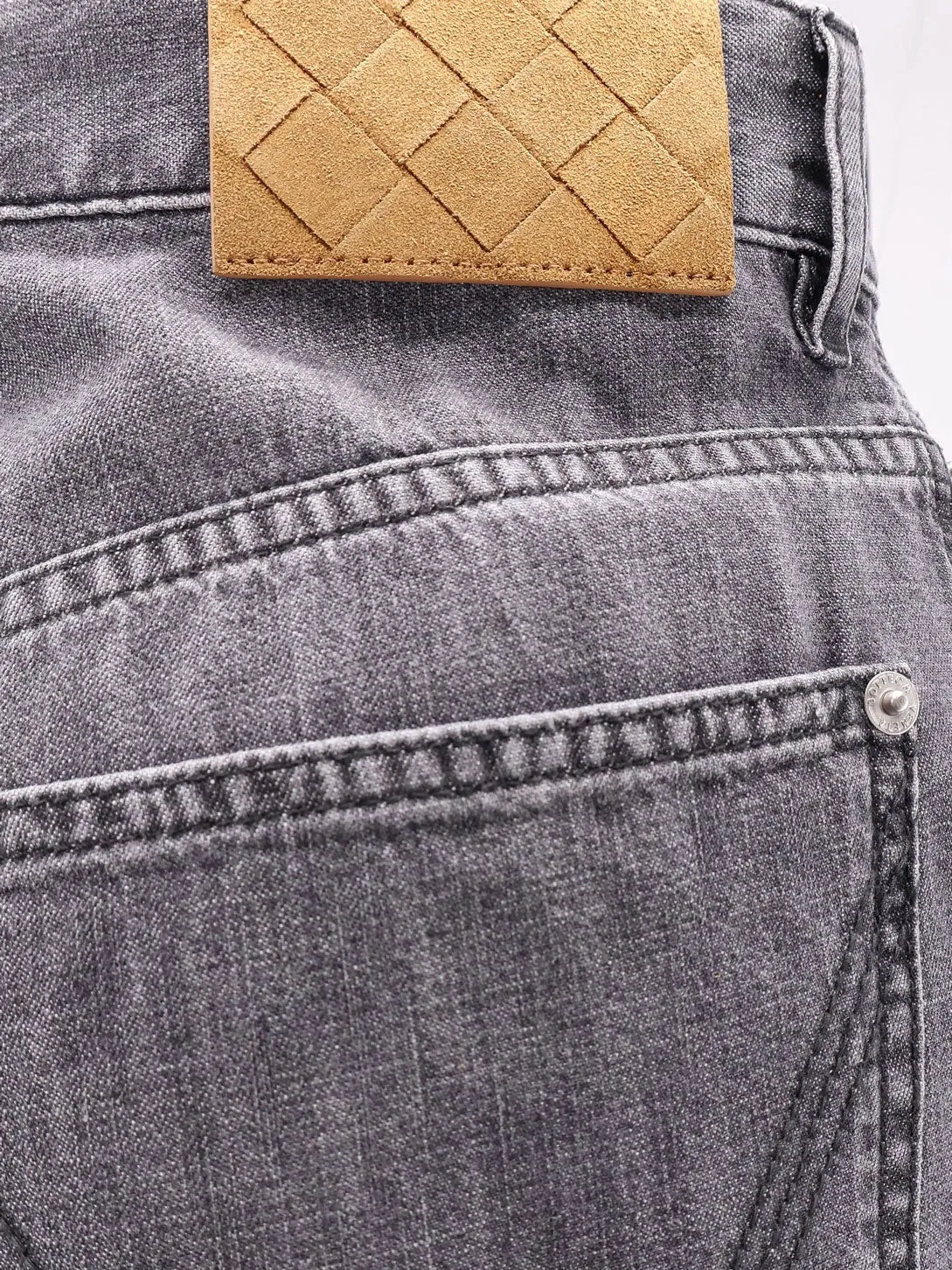 Bottega Veneta Black Washed Palazzo Denim Jeans sold by Siebentaschen product image thumbnail 3