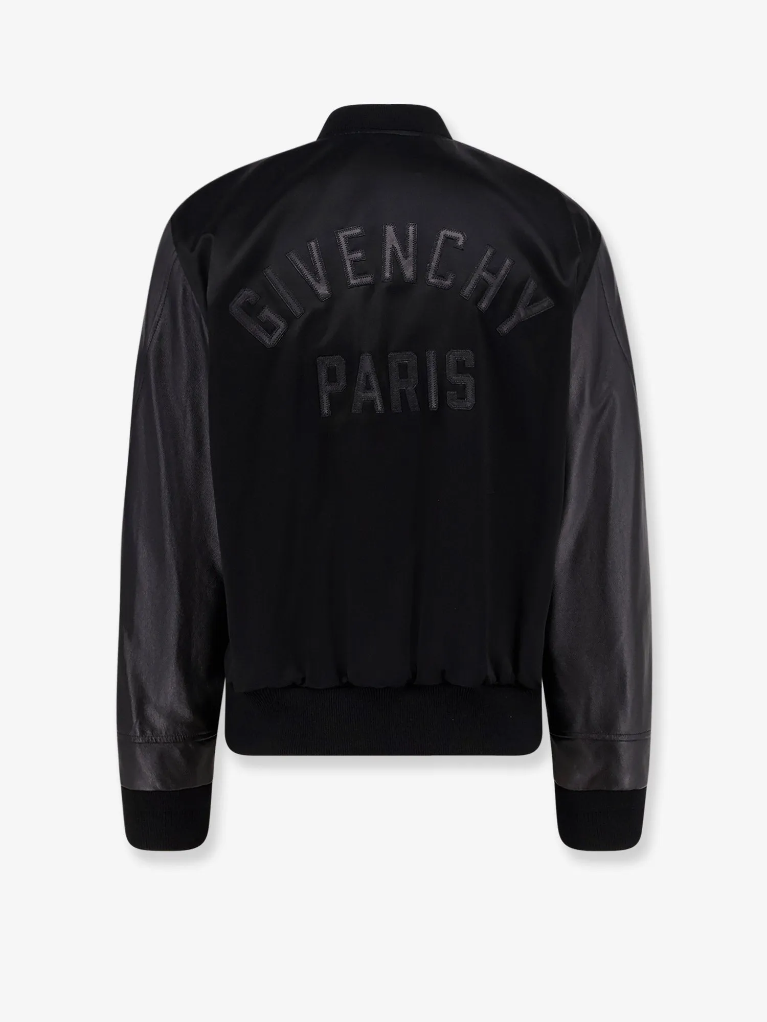 Givenchy Cotton and nylon jacket with leather sleeves sold by Siebentaschen product image thumbnail 4