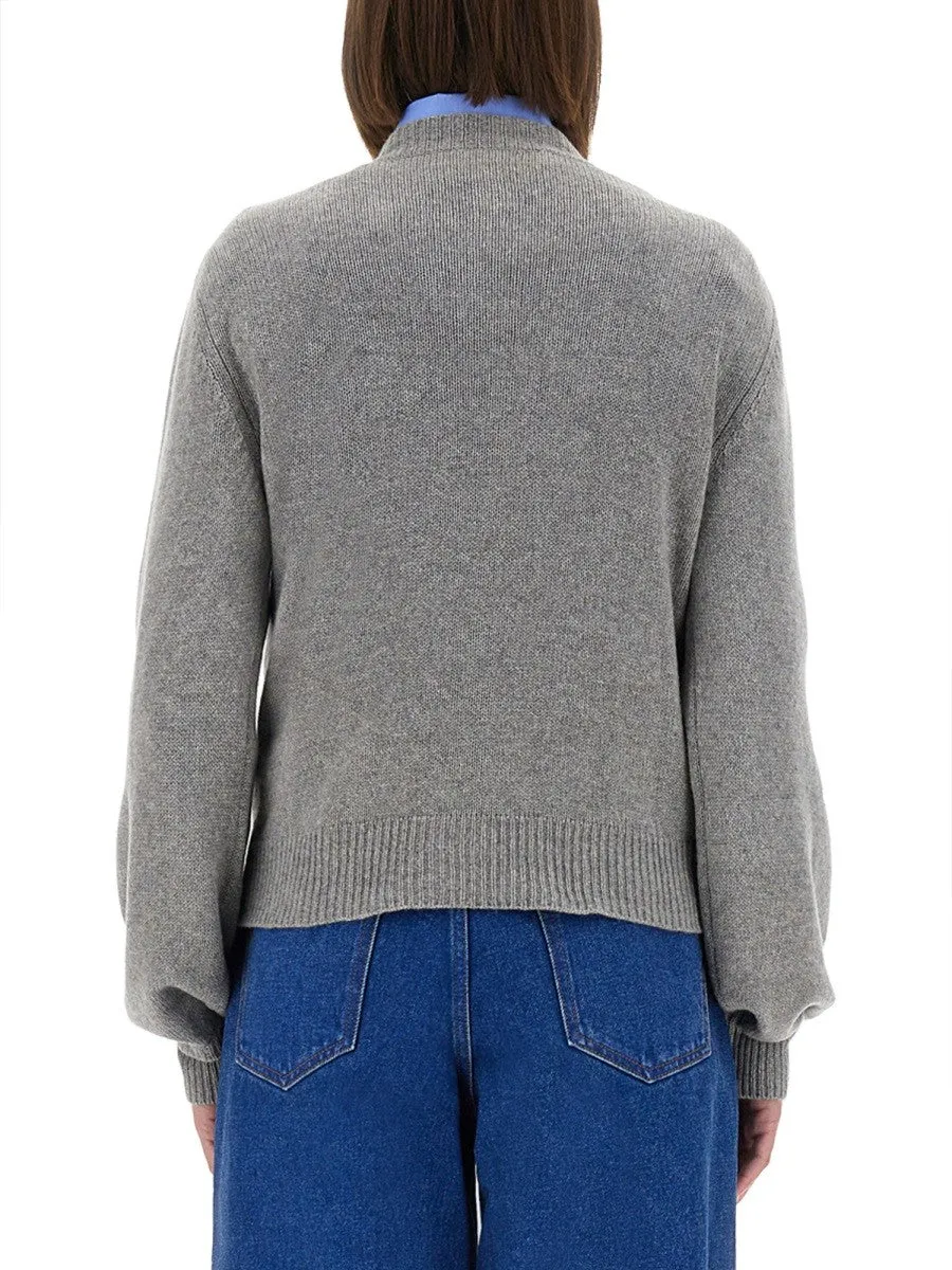 Marni CASHMERE CARDIGAN WITH LOGO sold by Siebentaschen product image thumbnail 3