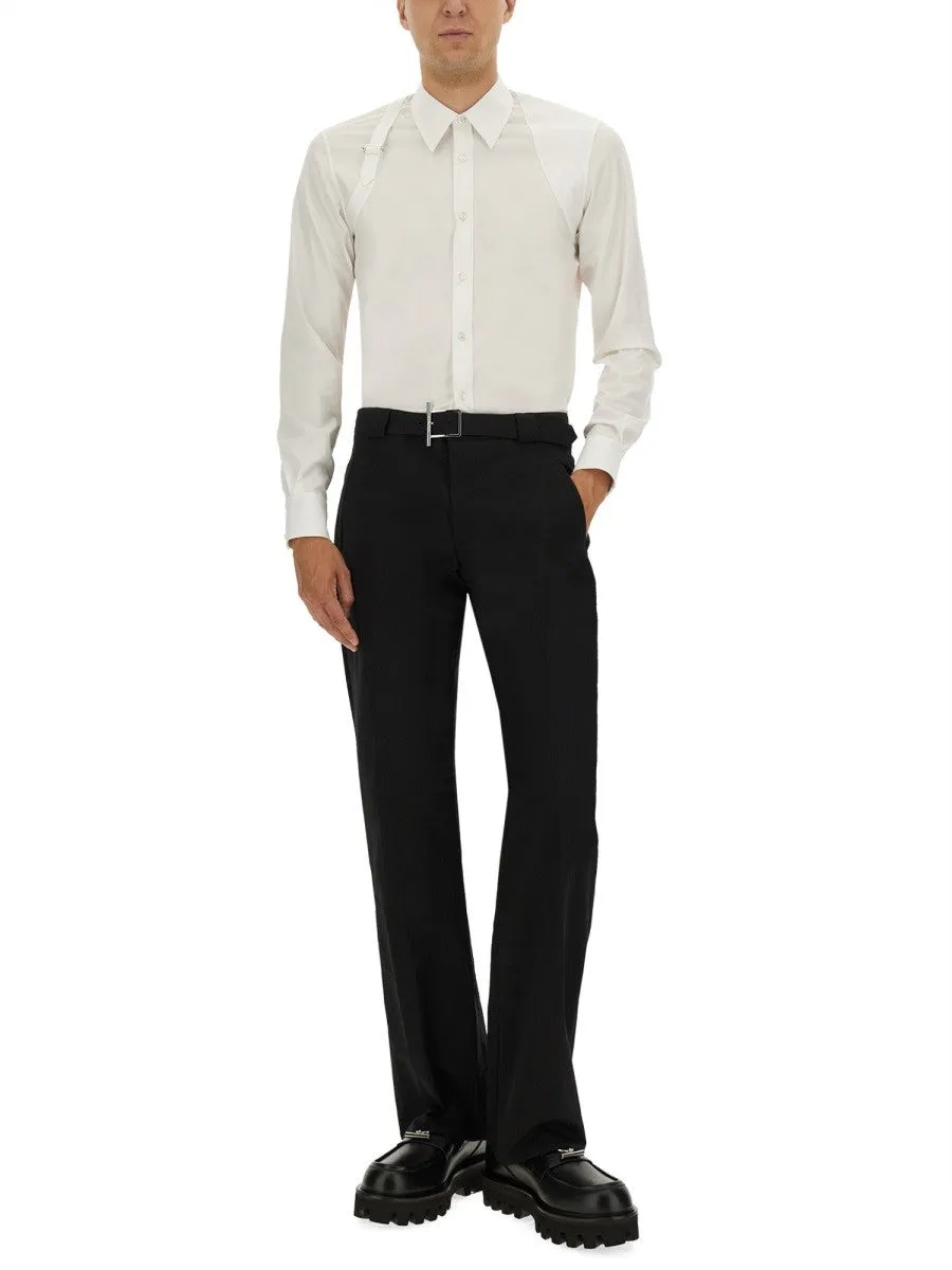 Alexander Mcqueen PANTS WITH "T-BAR" BELT sold by Siebentaschen product image thumbnail 2