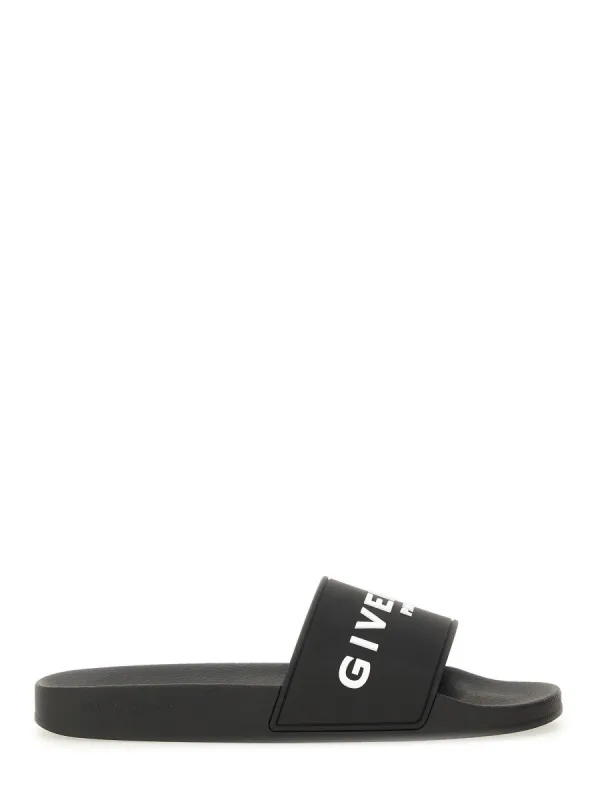 Givenchy SLIDE SANDAL WITH LOGO sold by Siebentaschen