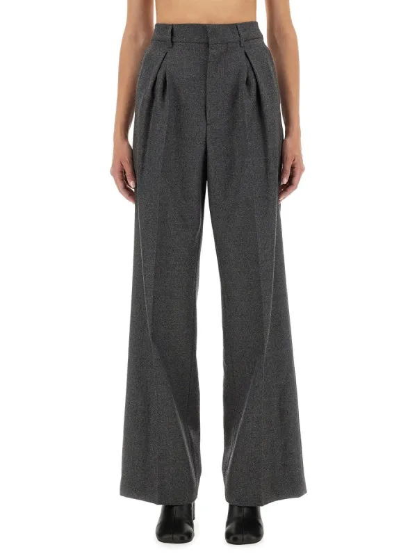 MM6 MAISON MARGIELA WOOL PANTS sold by Siebentaschen