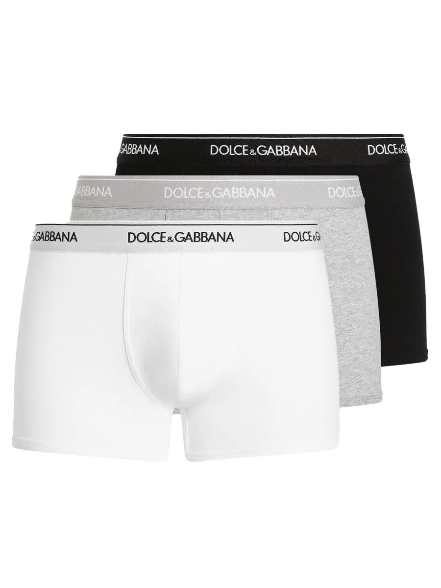 Dolce & Gabbana 3-PACK REGULAR FIT BOXER SHORTS sold by Siebentaschen