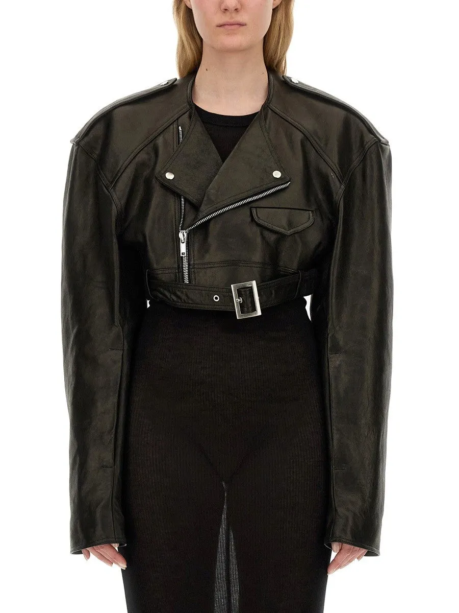 RICK OWENS BIKER JACKET sold by Siebentaschen