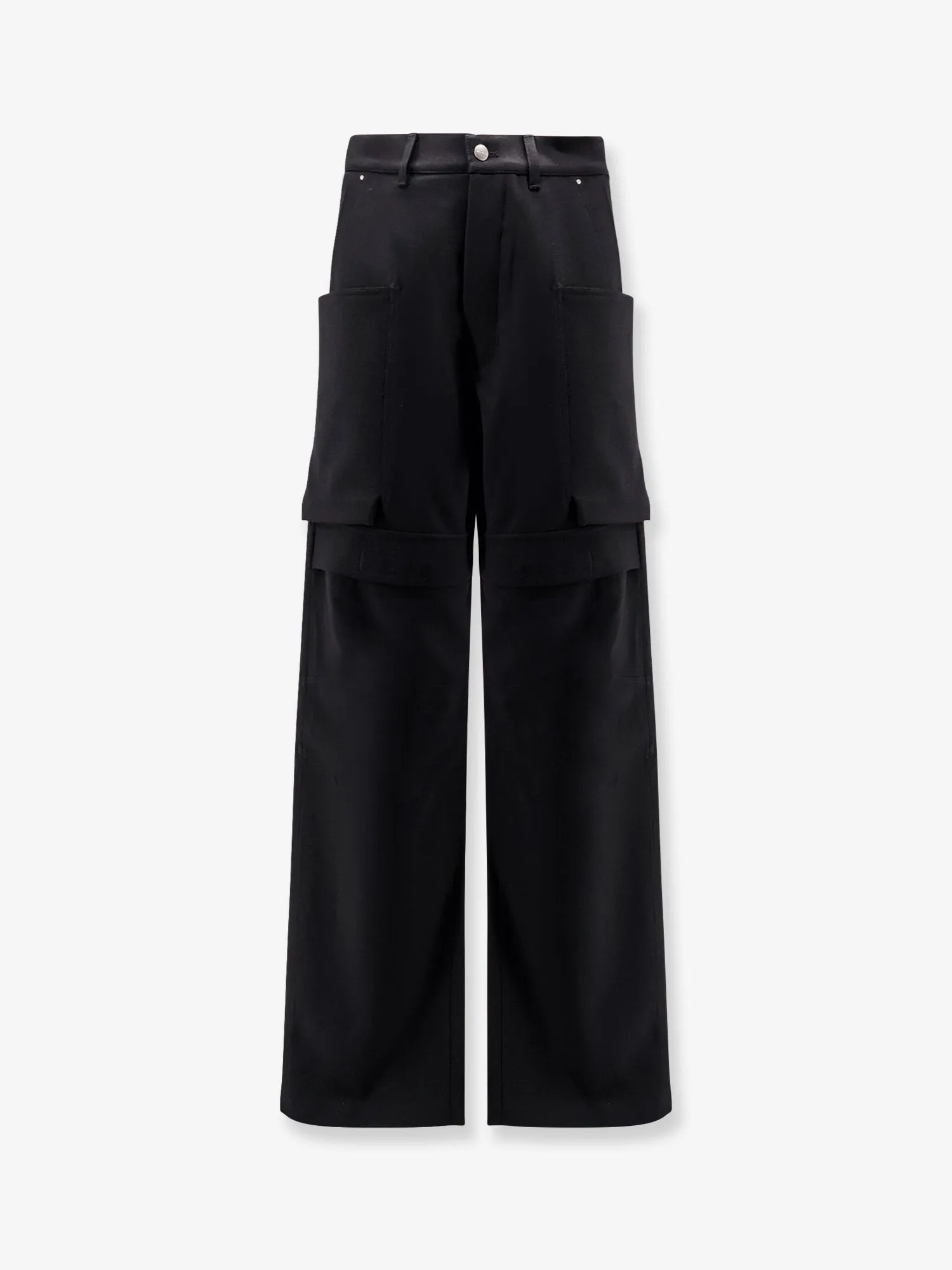 RICK OWENS Stefan Cargo virgin wool trousers sold by Siebentaschen
