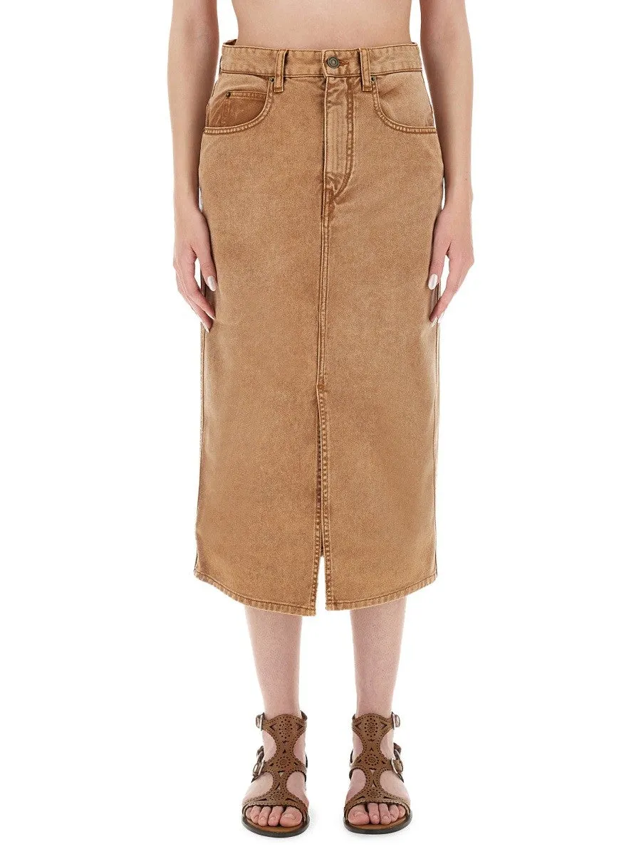 Isabel Marant "TILAURIA" SKIRT sold by Siebentaschen