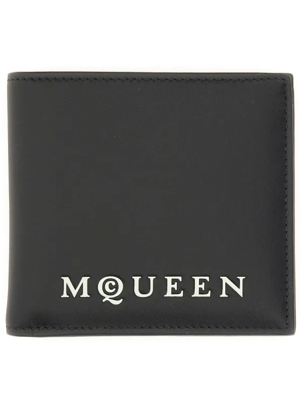 Alexander Mcqueen BIFOLD WALLET WITH LOGO sold by Siebentaschen