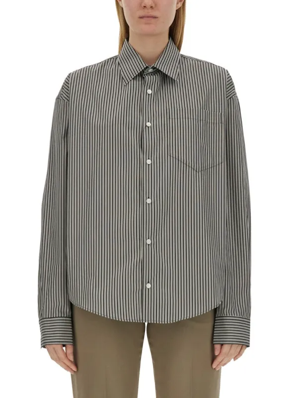 AMI PARIS SHIRT WITH LOGO sold by Siebentaschen