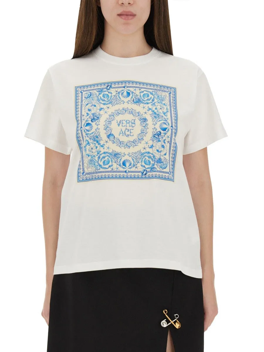Versace "UNDERWATER BAROQUE" T-SHIRT sold by Siebentaschen product image thumbnail 3