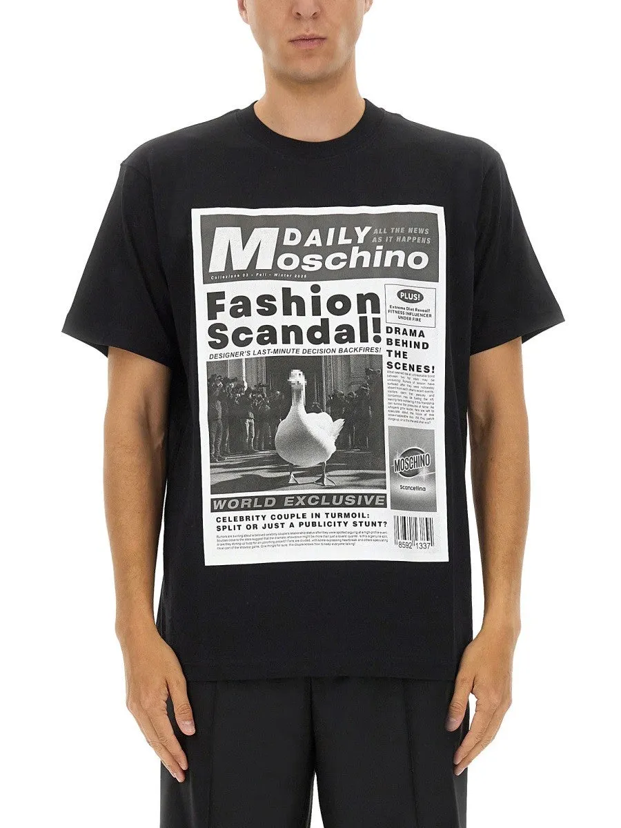 Moschino T-SHIRT WITH PRINT sold by Siebentaschen