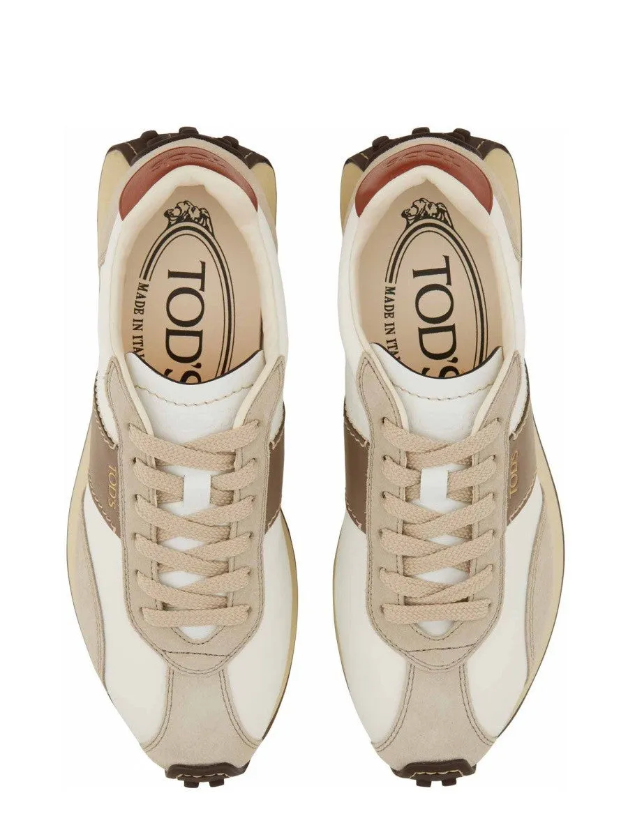 TOD'S LEATHER AND FABRIC SNEAKER sold by Siebentaschen product image thumbnail 2