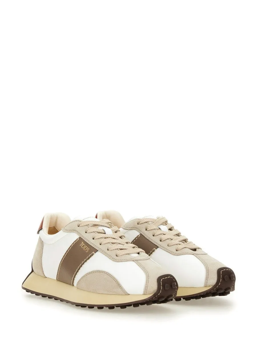 TOD'S LEATHER AND FABRIC SNEAKER sold by Siebentaschen product image thumbnail 3