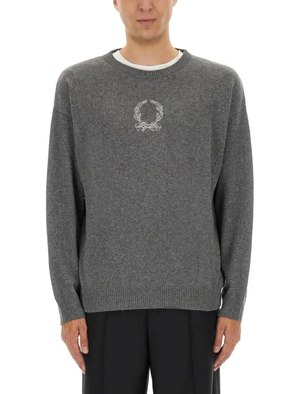 Moschino WOOL AND CASHMERE PULLOVER sold by Siebentaschen