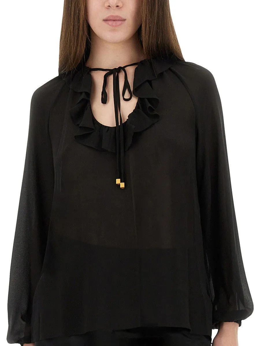MICHAEL BY MICHAEL KORS RUFFLE BLOUSE sold by Siebentaschen product image thumbnail 2