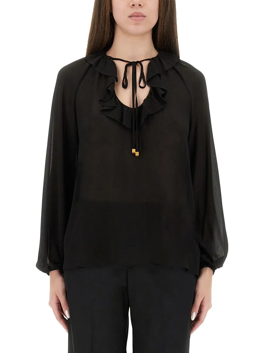 MICHAEL BY MICHAEL KORS RUFFLE BLOUSE sold by Siebentaschen product image thumbnail 3