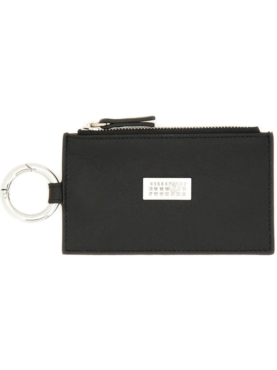 MM6 MAISON MARGIELA ZIPPERED CARD HOLDER sold by Siebentaschen