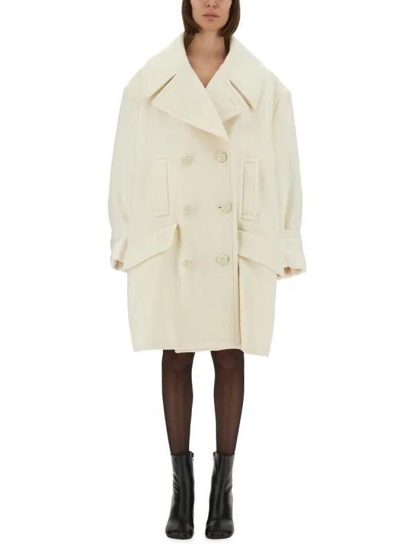 MM6 MAISON MARGIELA WOOL COAT sold by Siebentaschen