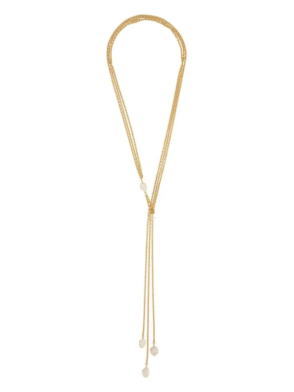 Golden Goose NECKLACE WITH PEARLS sold by Siebentaschen