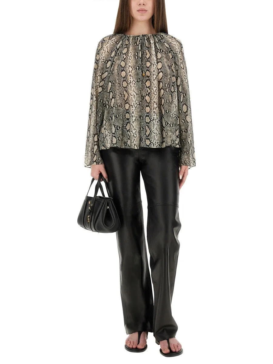 MICHAEL BY MICHAEL KORS ANIMAL PRINT BLOUSE sold by Siebentaschen product image thumbnail 4
