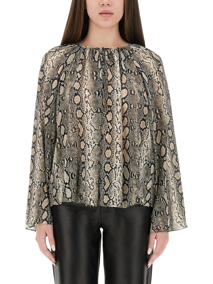 MICHAEL BY MICHAEL KORS ANIMAL PRINT BLOUSE sold by Siebentaschen product image thumbnail 3