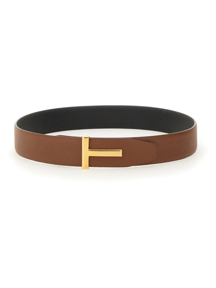 TOM FORD Reversible leather belt sold by Siebentaschen product image thumbnail 3