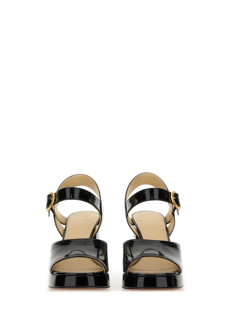 Valentino Garavani "FAWCETTE" PLATFORM SANDAL sold by Siebentaschen product image thumbnail 4