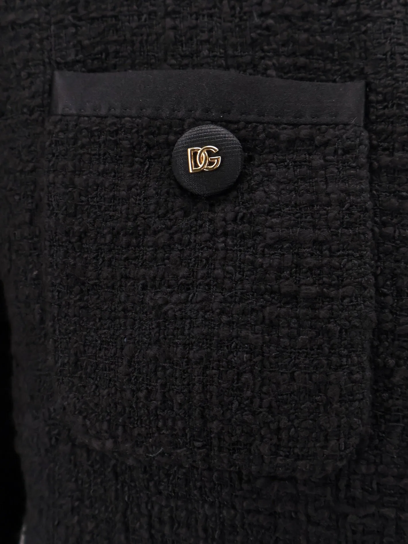 Dolce & Gabbana Cotton and viscose blazer with animalier print lining sold by Siebentaschen product image thumbnail 3