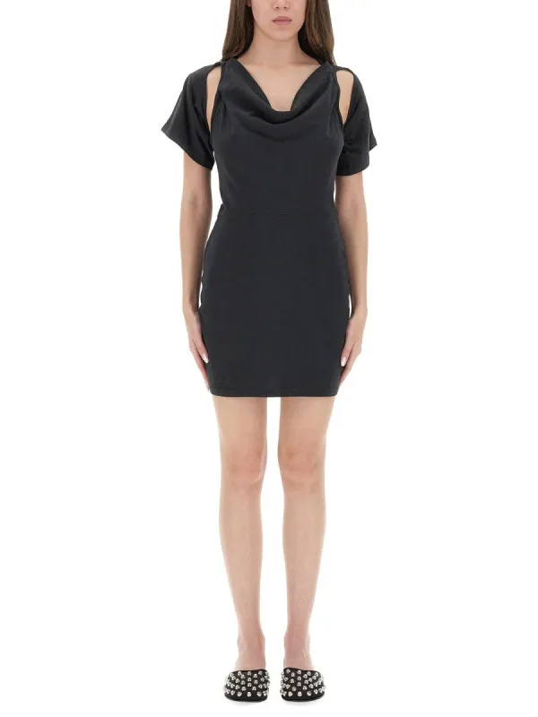 ALEXANDERWANG.T "DECONSTRUCTED" SHORT DRESS sold by Siebentaschen