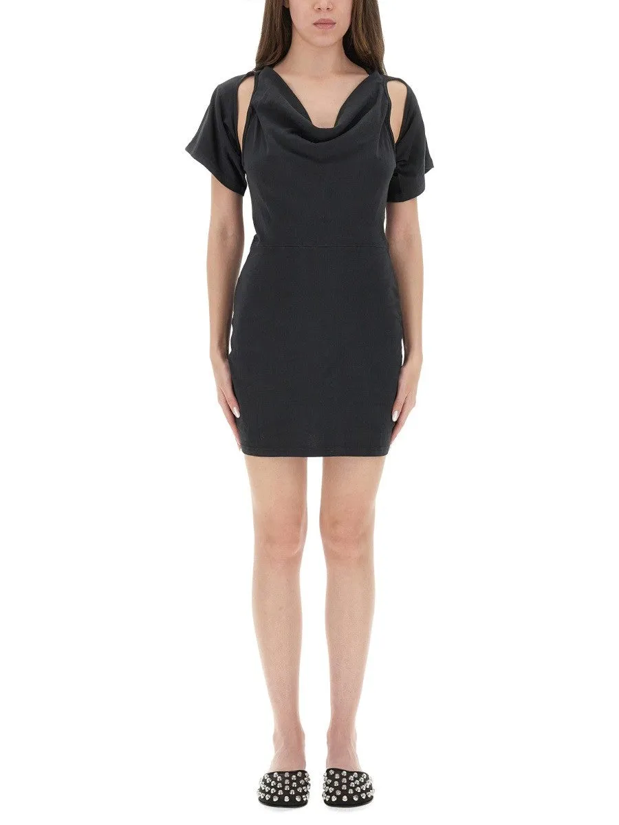 ALEXANDERWANG.T "DECONSTRUCTED" SHORT DRESS sold by Siebentaschen
