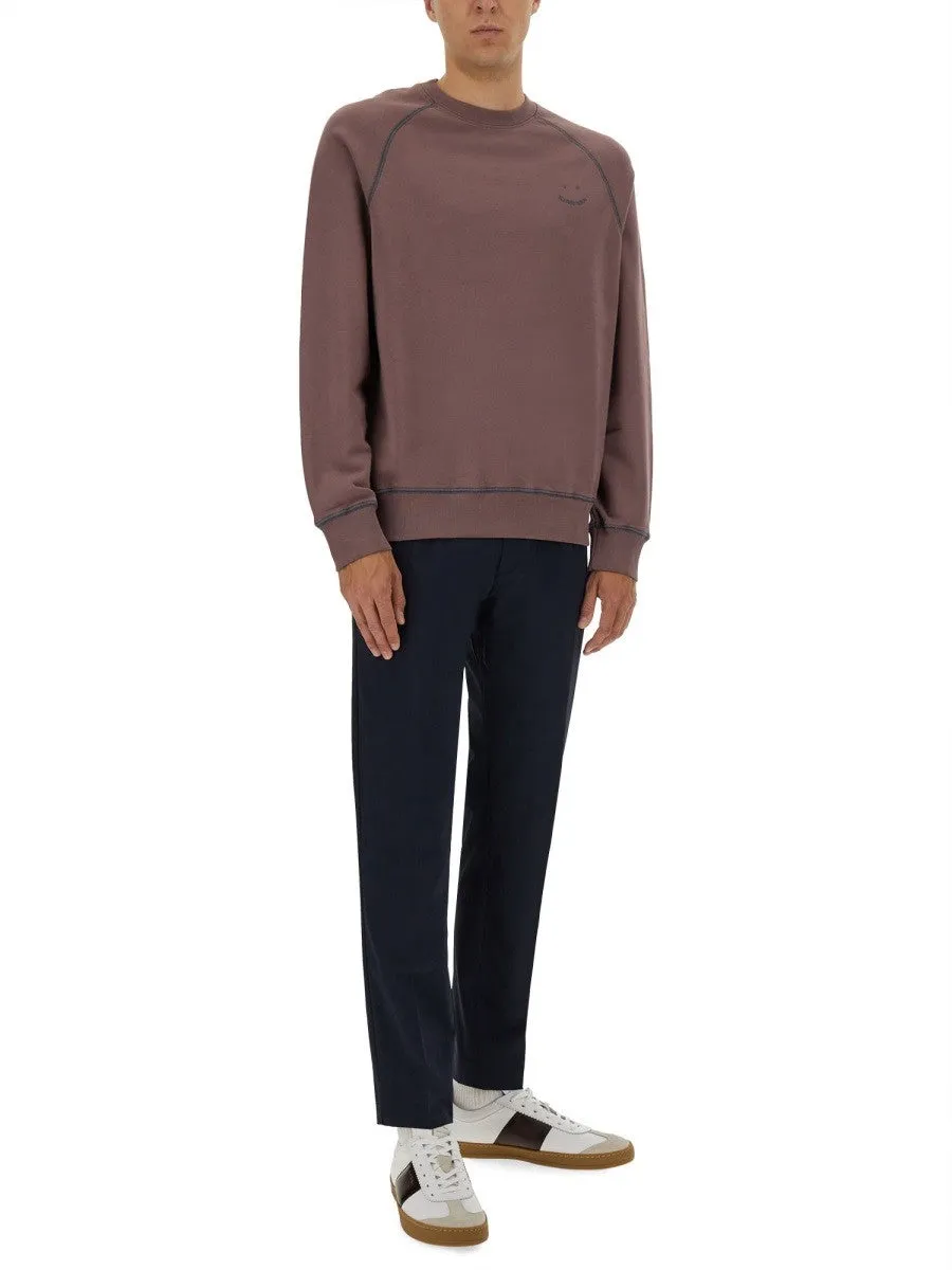 PS BY PAUL SMITH SWEATSHIRT WITH EMBROIDERY PS HAPPY sold by Siebentaschen product image thumbnail 2