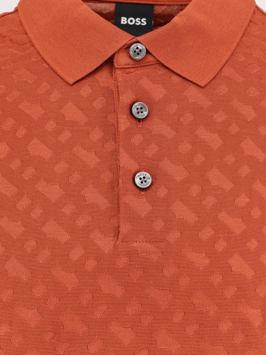 Boss Mercerised cotton polo shirt sold by Siebentaschen product image thumbnail 3