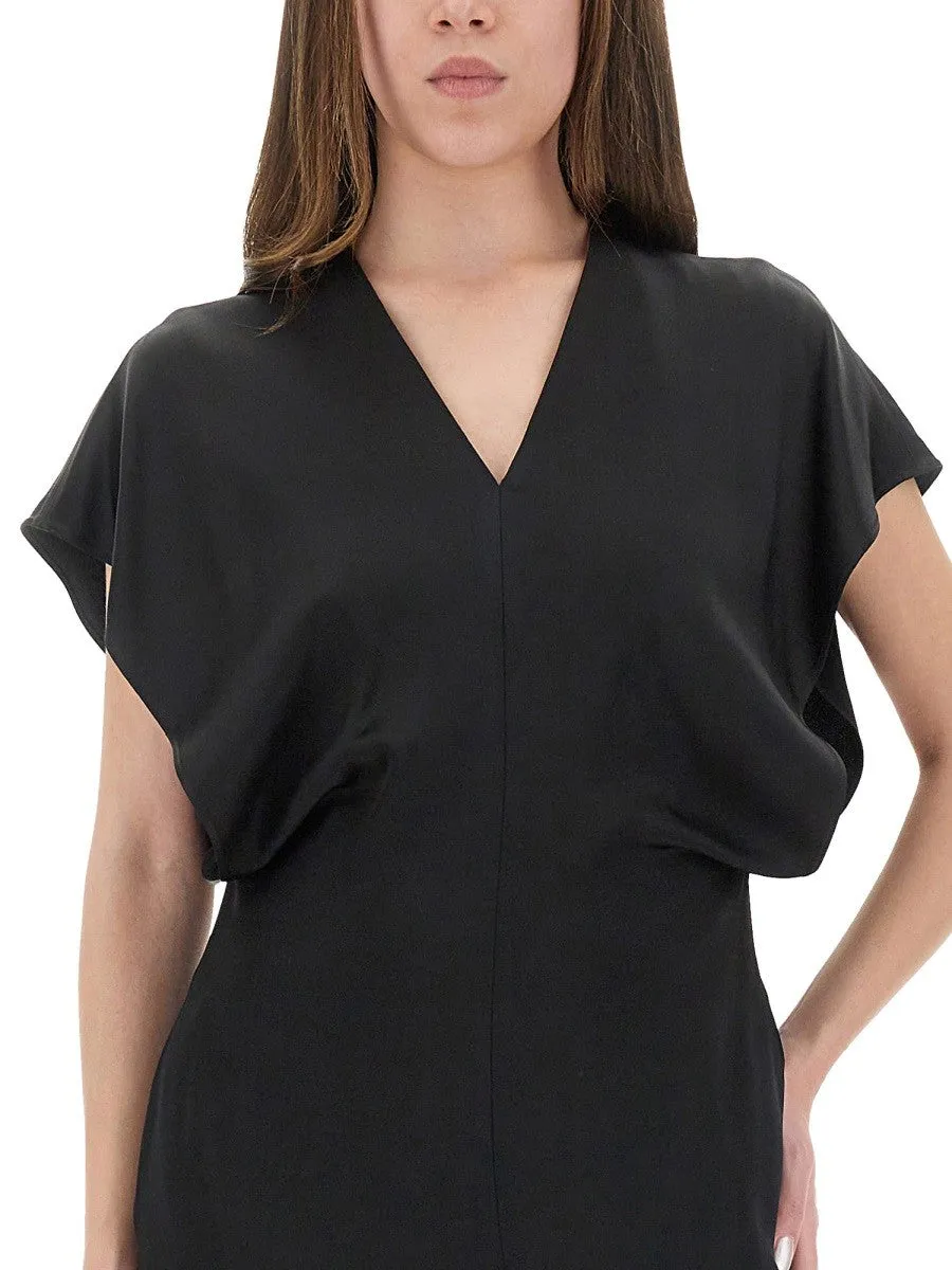 stella mccartney MIDI DRESS WITH WING SLEEVES sold by Siebentaschen product image thumbnail 4