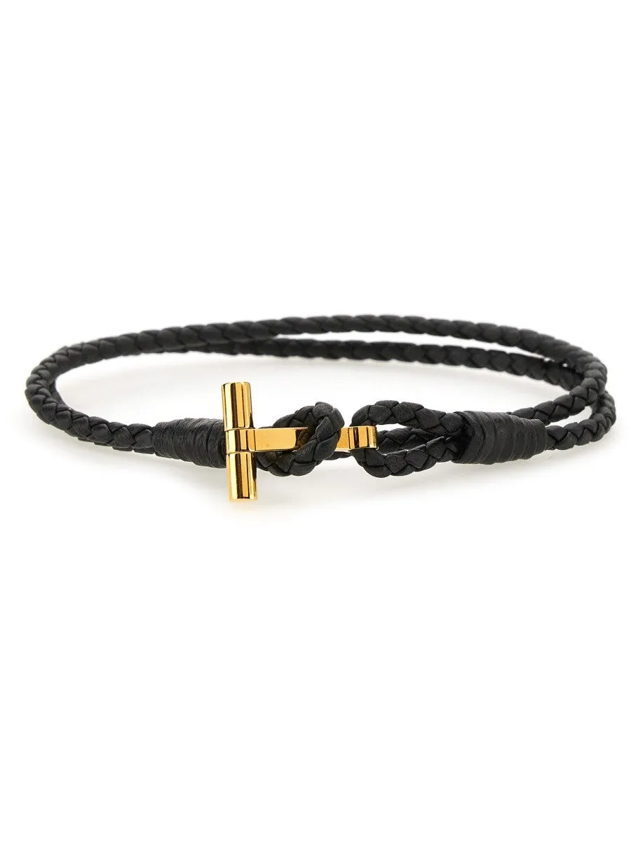 TOM FORD LEATHER BRACELET sold by Siebentaschen