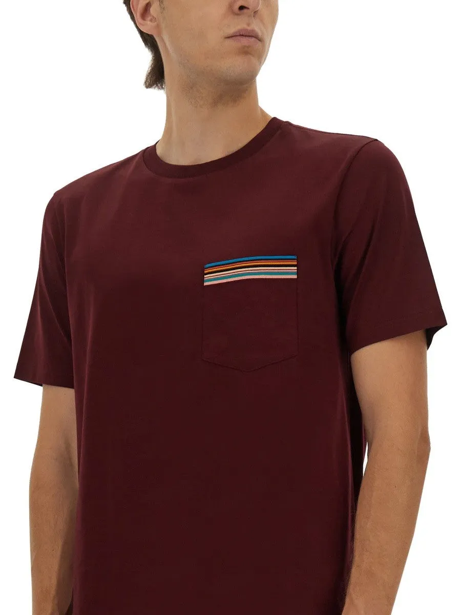 PAUL SMITH STRIPED POCKET T-SHIRT sold by Siebentaschen product image thumbnail 4