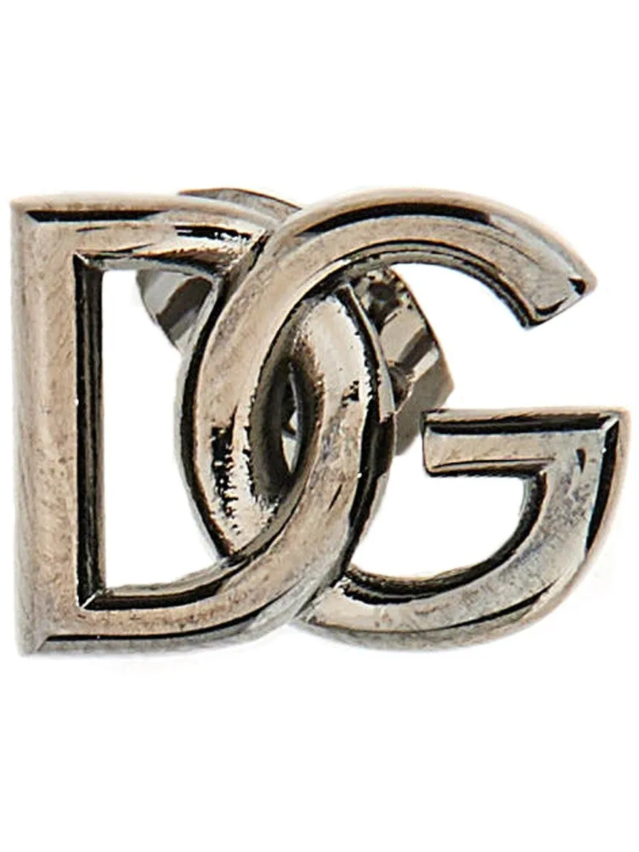 Dolce & Gabbana MONO DG LOGO EARRING sold by Siebentaschen