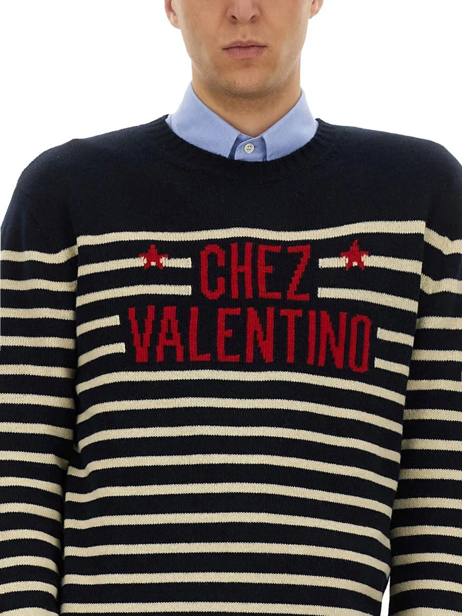 Valentino "CHEZ VALENTINE" WOOL SWEATER sold by Siebentaschen product image thumbnail 4