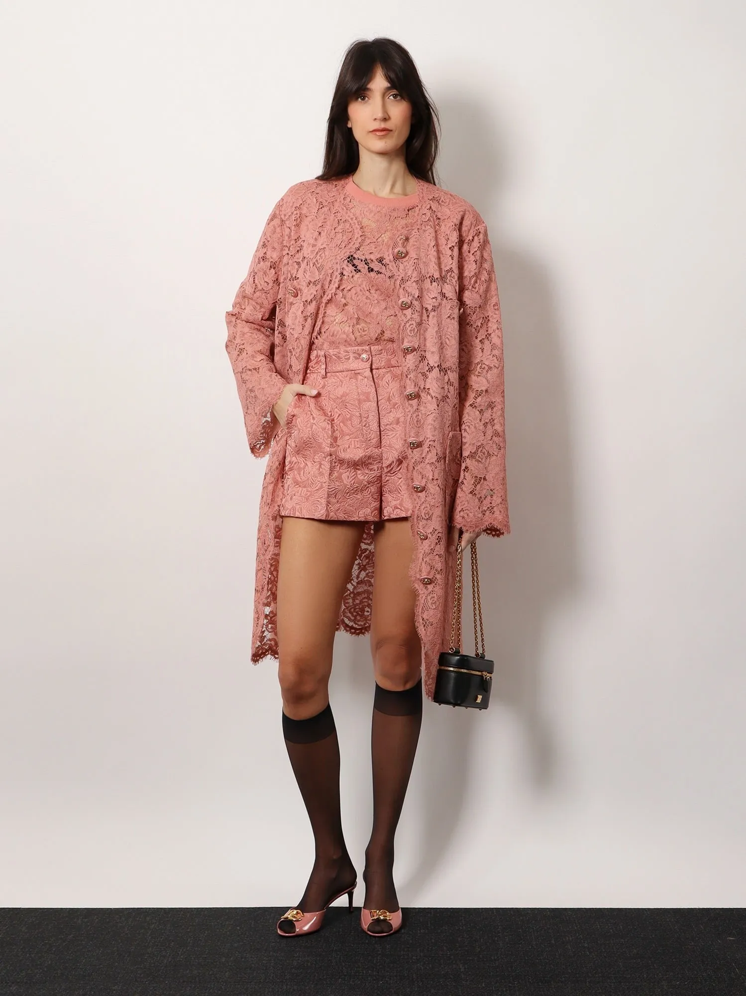 Dolce & Gabbana Dg floral lace top sold by Siebentaschen product image thumbnail 2