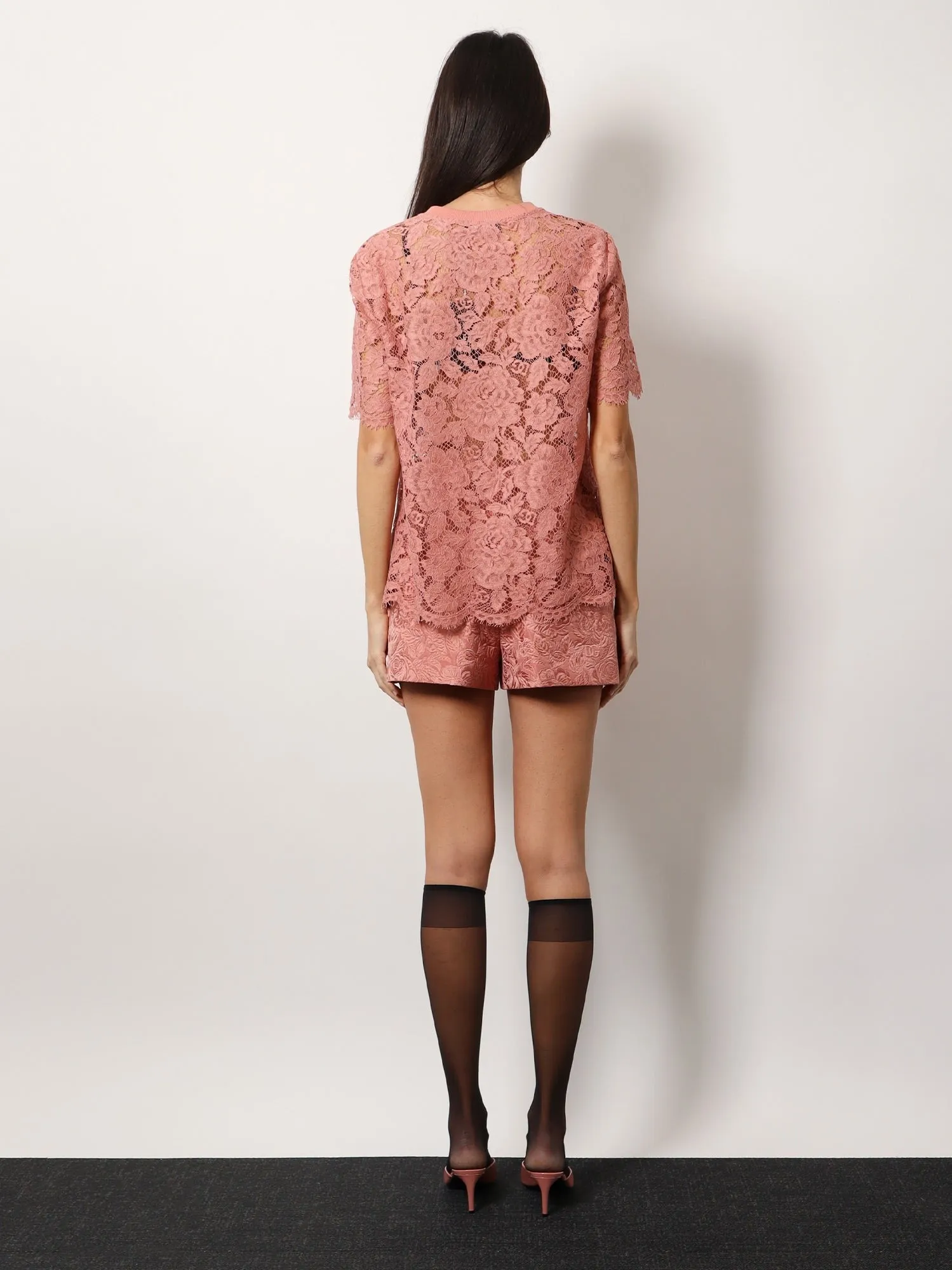 Dolce & Gabbana Dg floral lace top sold by Siebentaschen product image thumbnail 4