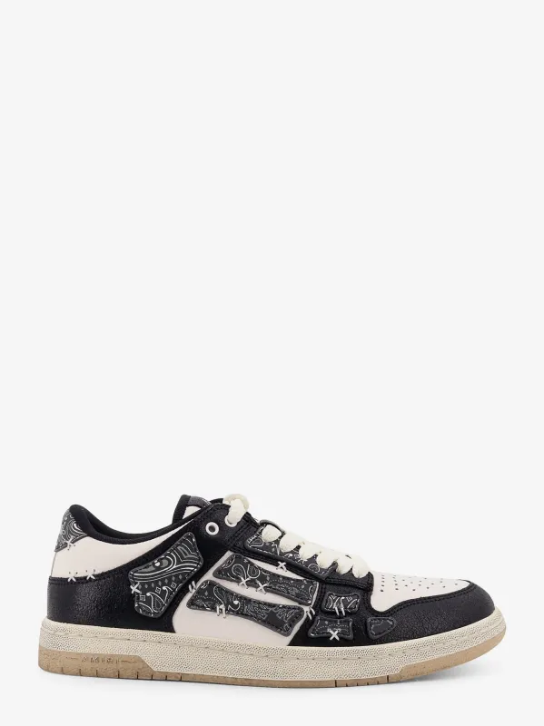 AMIRI Bandana Skel Top Low leather low-top sneakers sold by Siebentaschen