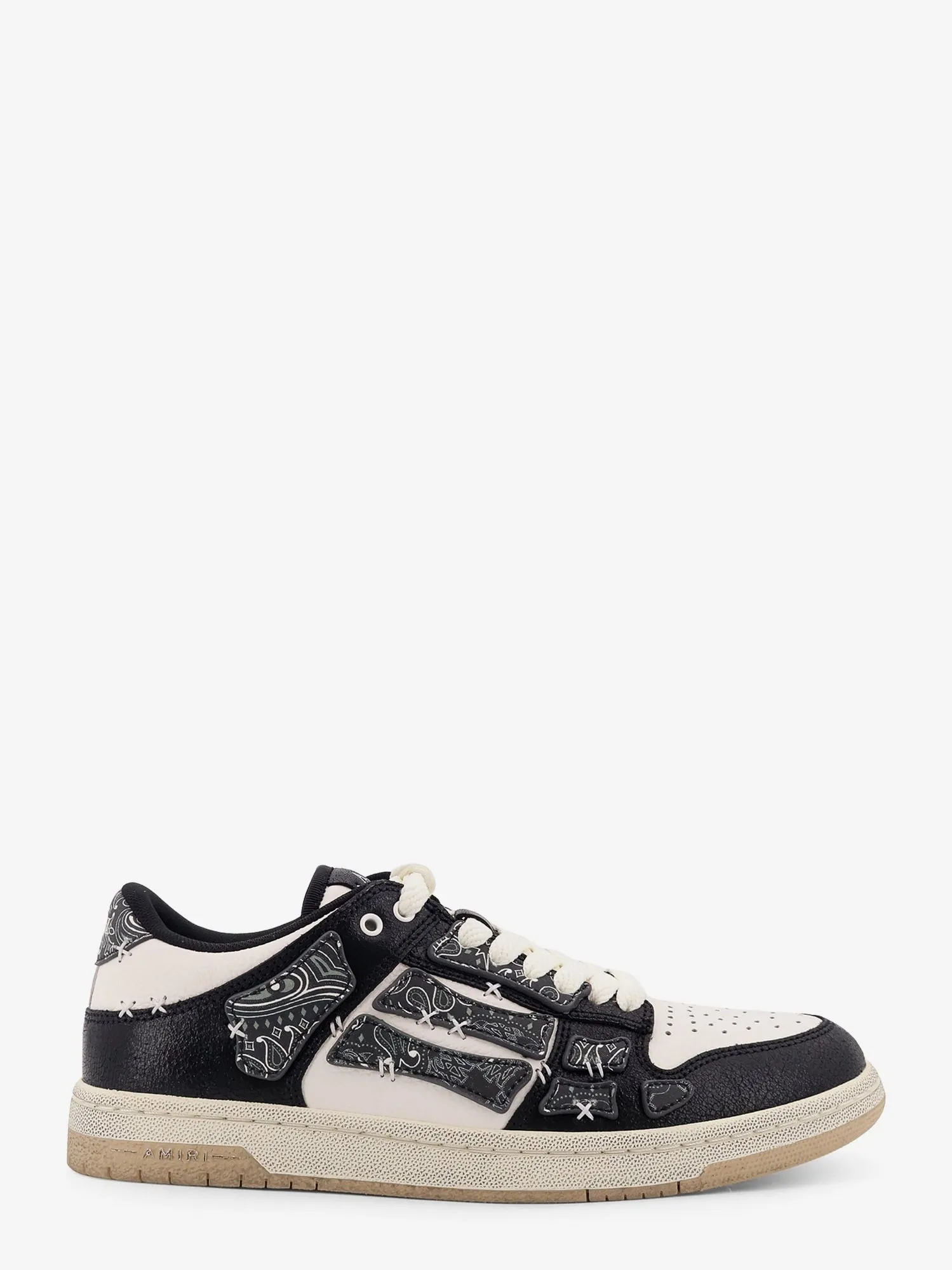 AMIRI Bandana Skel Top Low leather low-top sneakers sold by Siebentaschen