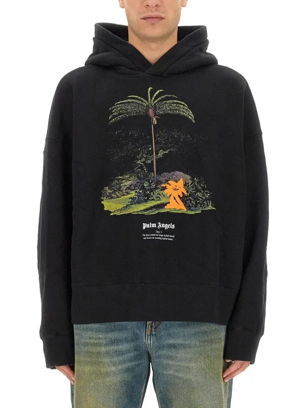Palm Angels ENZO SWEATSHIRT FROM THE TROPICS sold by Siebentaschen