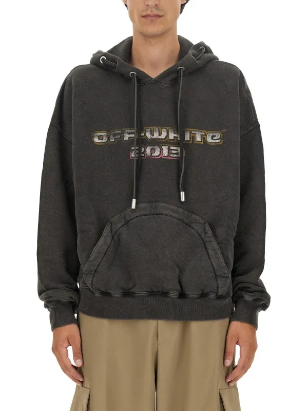 Off-white SWEATSHIRT WITH PRINT sold by Siebentaschen